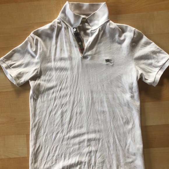 Burberry Check Placket Polo Shirt - Picture 2 of 4